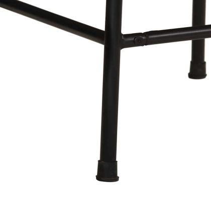 Бар табуретки, 2 бр, 46x35,5x70 см, регенерирана дървесина