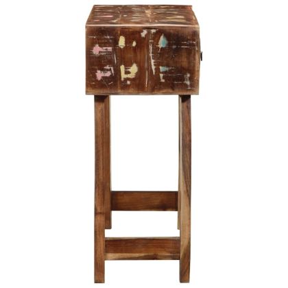 Конзолна маса 90x32x75 cm Масивна дървесина Възстановена