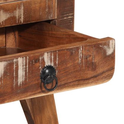 Нощно шкафче 37x32x50 cm Масивна дървесина Възстановена