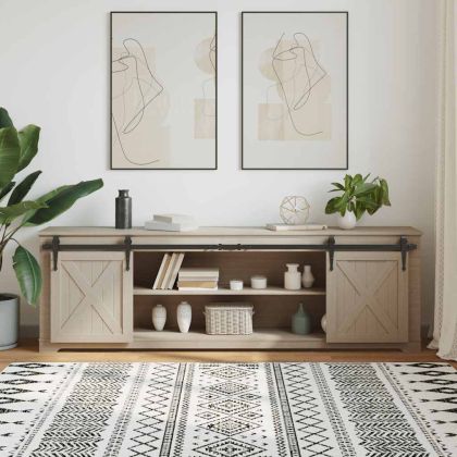 Комплект плъзгащи се врати за шкафове 200 см въглеродна стомана