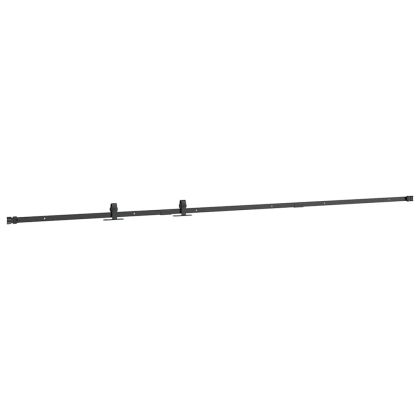 Комплект плъзгащи се врати за шкафове 244 см въглеродна стомана