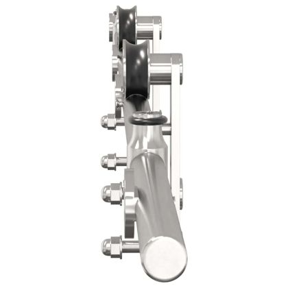 Механизъм за плъзгаща врата 183 см неръждаема стомана сребрист