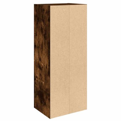 Библиотека, опушен дъб, 31x24x77 см, инженерно дърво