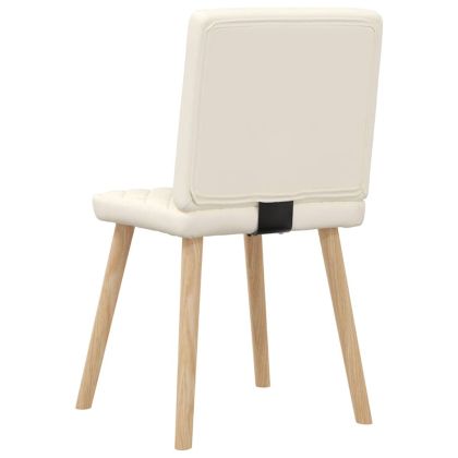 Трапезни столове, 4 бр, лен