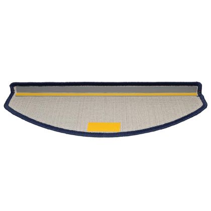 Изтривалки за стълби, 30 бр., 65x24x4 см, сини, полукръгли, големи