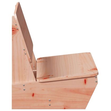 Градински стол, 60x64x70,5 см, масивна дугласка дървесина