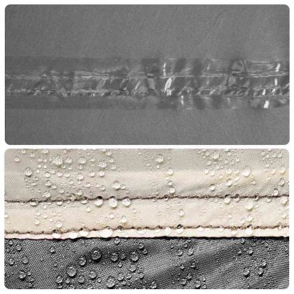 Шатра за кола сива и оранжева водоустойчива