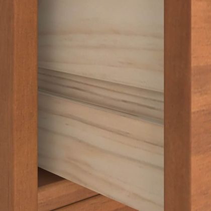 vidaXLL Дърво за антре SANDNES 87x40x159,5 cm масивна дървесина бор