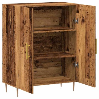 Шкаф за хранене Old Wood 69,5x34x90 cm Инженерна дървесина