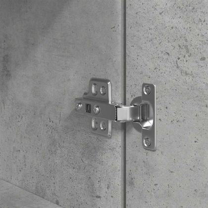 Висока дъска Concrete Grey 37,5x35x180 cm Инженерна дървесина