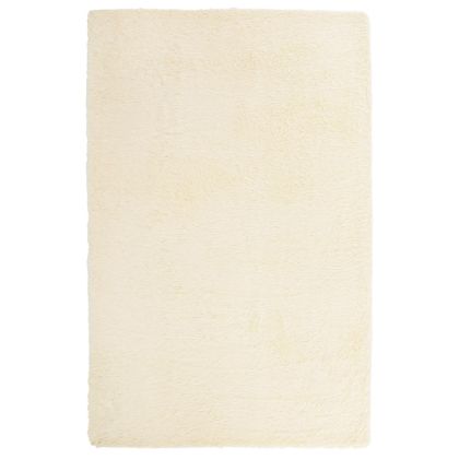 Шаги килим с дълъг косъм, NAVARRA, кремав, 130x200см, полиестер