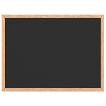Табло с тебешир и рамка от масивна борова дървесина, черно