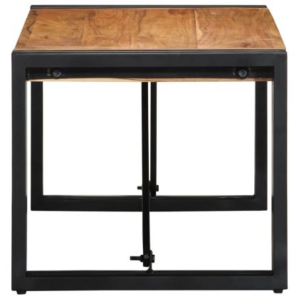 масичка за кафе 80x40x35 cm масивна дървесина акация