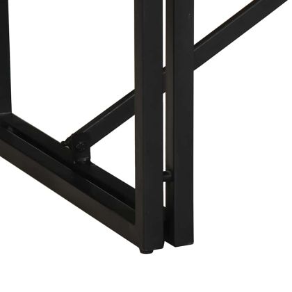 масичка за кафе 80x40x35 cm масивна дървесина акация