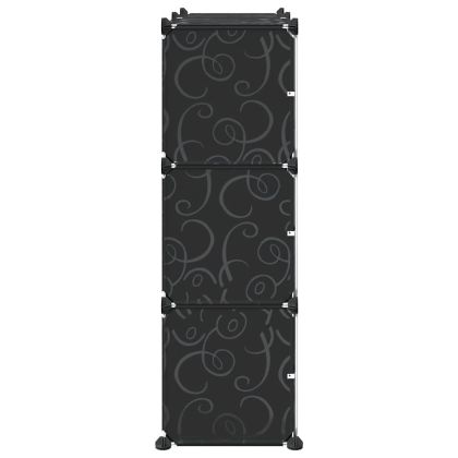 Органайзер за съхранение на кубчета с 6 кубчета и вратички