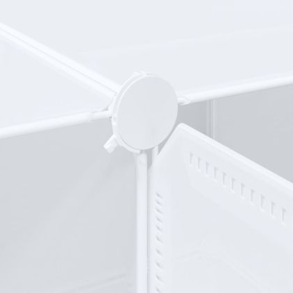 Органайзер за съхранение на кубчета с 12кубчета и висящи пръчки