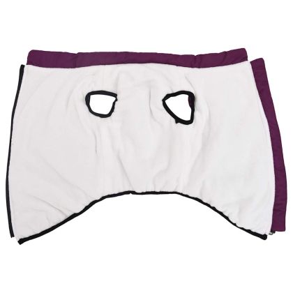 Кучешко палто ремък Водоустойчиво светлоотразително лилаво L68