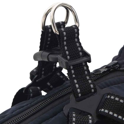 Кучешко палто ремък Водоустойчиво светлоотразително морско L32