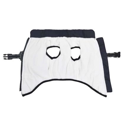 Кучешко палто ремък Водоустойчиво светлоотразително морско L40