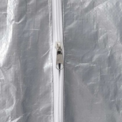 Стойка за дърва за огрев с дъждобран Поцинкована стомана