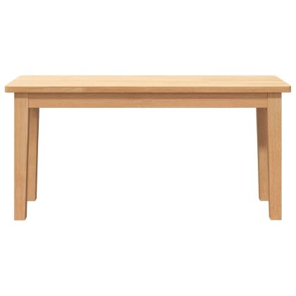 Пейка 90 cm Масивна дървесина Гума