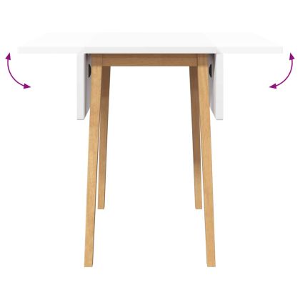 трапезна маса естествено масивно дърво гума