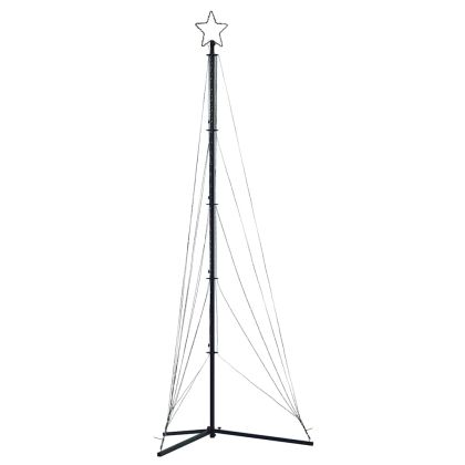 LED коледна елха 525 светодиода синьо 302 см