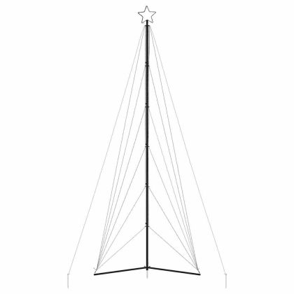 LED коледна елха 861 светодиода топло бяло 478 см