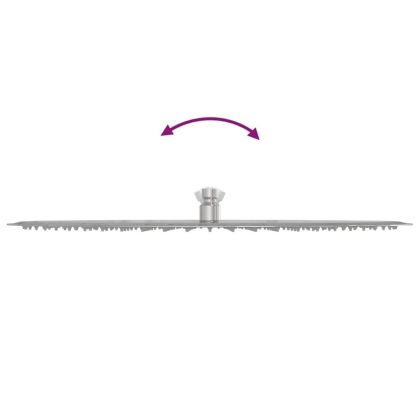 Дъждовна душ глава от неръждаема стомана 304 50 см кръг