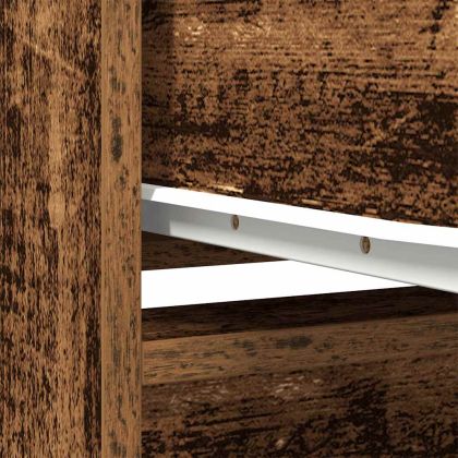 Висока дъска Старо дърво 29,5x34x119,5 см инженерно дърво