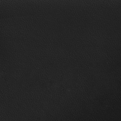 Трапезни столове, 6 бр, черни, изкуствена кожа