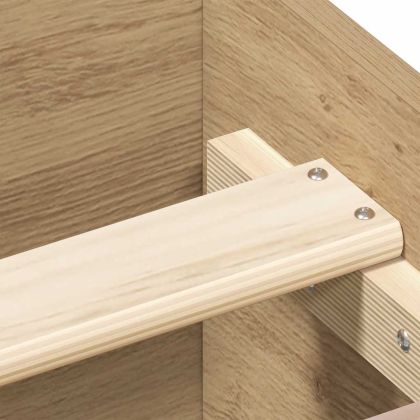 Рамка за легло без матрак дъб артизан 90x190см инженерно дърво