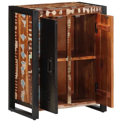 Бюфет Multicolour 55x35x70 cm Масивна дървесина Възстановена