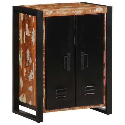 Бюфет Multicolour 55x35x70 cm Масивна дървесина Възстановена