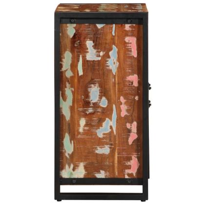 Бюфет Multicolour 55x35x70 cm Масивна дървесина Възстановена