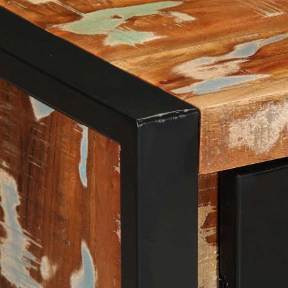 Бюфет Multicolour 55x35x70 cm Масивна дървесина Възстановена