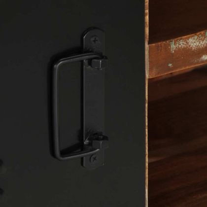 ТВ шкаф 80x30x40 cm Масивна дървесина Възстановена