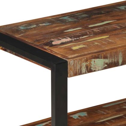 Закачалка за дрехи Multicolour Масивна дървесина Възстановена