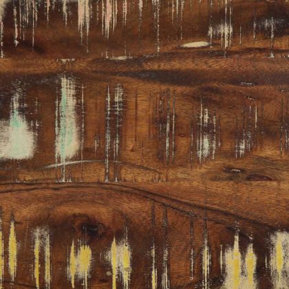 Закачалка за дрехи Multicolour Масивна дървесина Възстановена