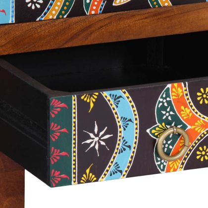 Бюфет Многоцветен 50x35x60 Масивна дървесина Акация