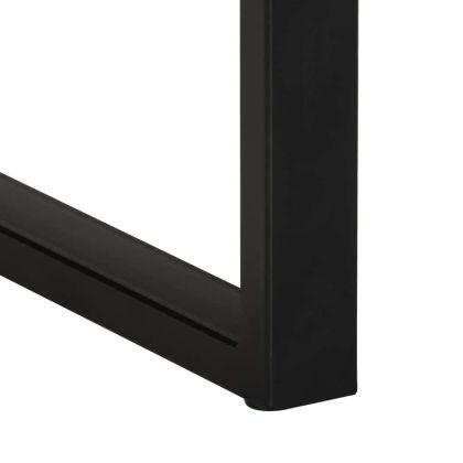 Странична маса 35x35x50 cm Масивна груба дървесина Манго