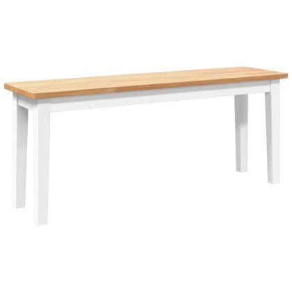 Пейка 110 cm Масивна дървесина Гума