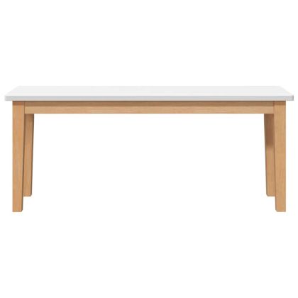 Пейка 110 cm Масивна дървесина Гума