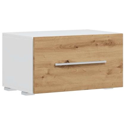 5 броя ТВ шкафове с LED Дъб артизан Инженерна дървесина