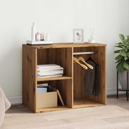 Шкаф за гримиране, Дъб артизан, 80x40x65 см, инженерно дърво