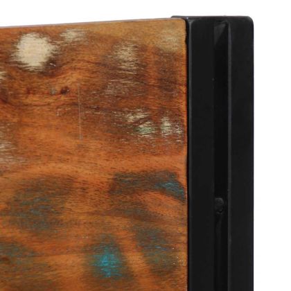 Табла за глава 100 cm от масивна дървесина и желязо