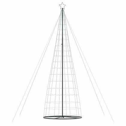 LED коледна елха 1534 светодиода синьо 503 см