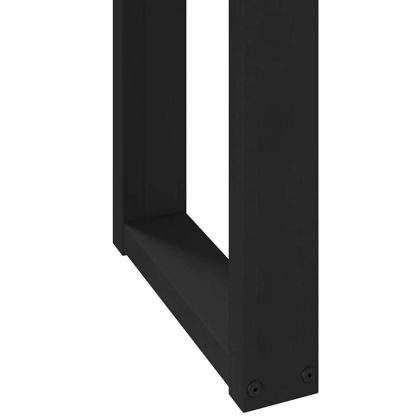 Бюрото NOAIN с U-образни крака масивна дървесина бор