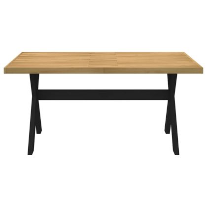 Трапезна маса NOAIN с X-образни крака 160x90x75 cm