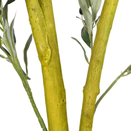 Изкуствено маслиново дърво 1000 листа 300 см зелено